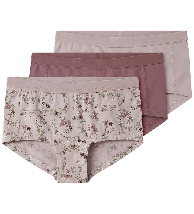 Name It Hipsters - NkfHipster - 3-pak - Violet Ice/Wistful Mauve