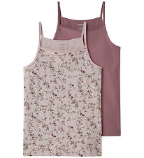 Name It Undertrøje - NkfStrap - 2-pak - Violet Ice/Wistful Mauve