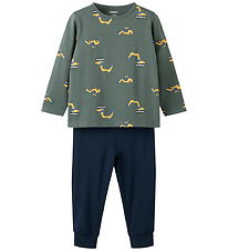 Name It Nattøj - 2-delt - NmmNightset - Urban Chic/Dark Sapphire