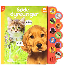 Alvilda Bog - Søde Dyreunger m. 10 Lyde - DA