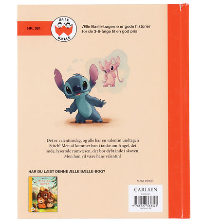 Forlaget Carlsen Bog - Disney - Stitchs Valentin - DA