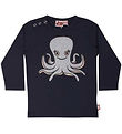 DYR-Cph T-shirt - Dyrcritter Baby - Navy Blæksprutte