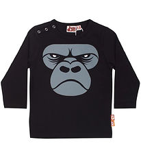 DYR-Cph Bluse - Dyrcritter Baby - Black Gorilla