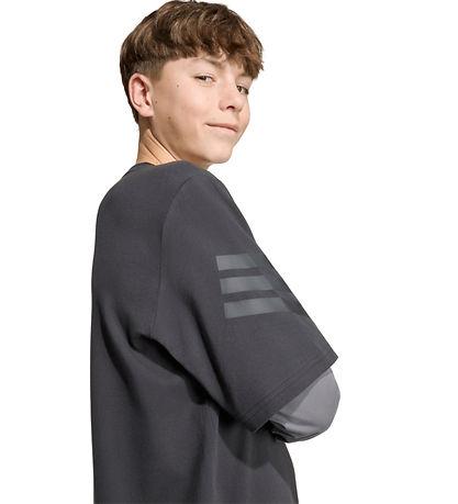 adidas Performance Bluse - Future Icons - Sort/Grey Five/Sort