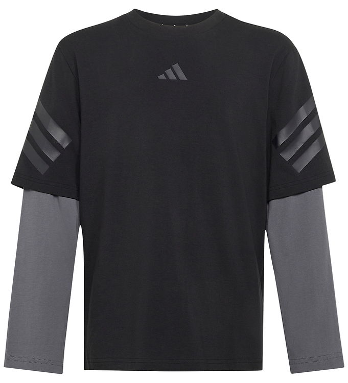 adidas Performance Bluse - Future Icons - Sort/Grey Five/Sort
