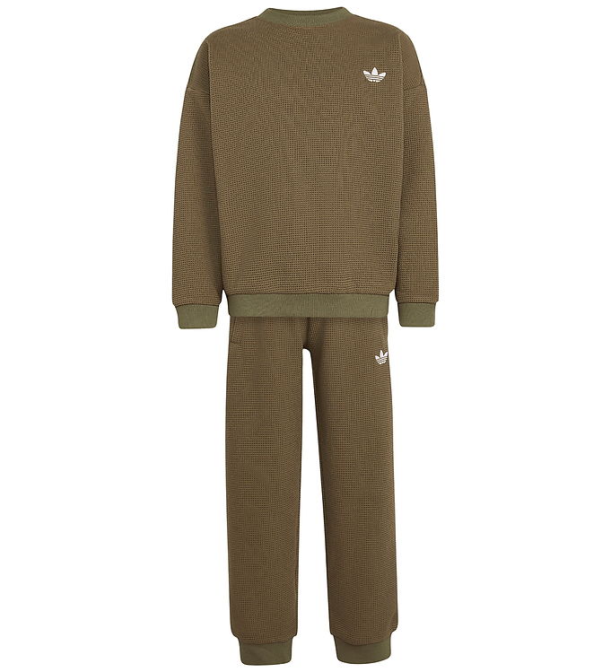 adidas Originals Sæt - Bluse/Bukser - Olive Strata