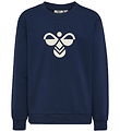 Hummel Sweatshirt - hmlJr Tukas - Dress Blues