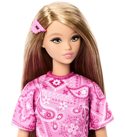 Barbie Dukke - 30 cm - Fashionista - Pink Paisley