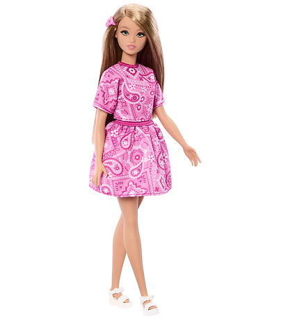 Barbie Dukke - 30 cm - Fashionista - Pink Paisley