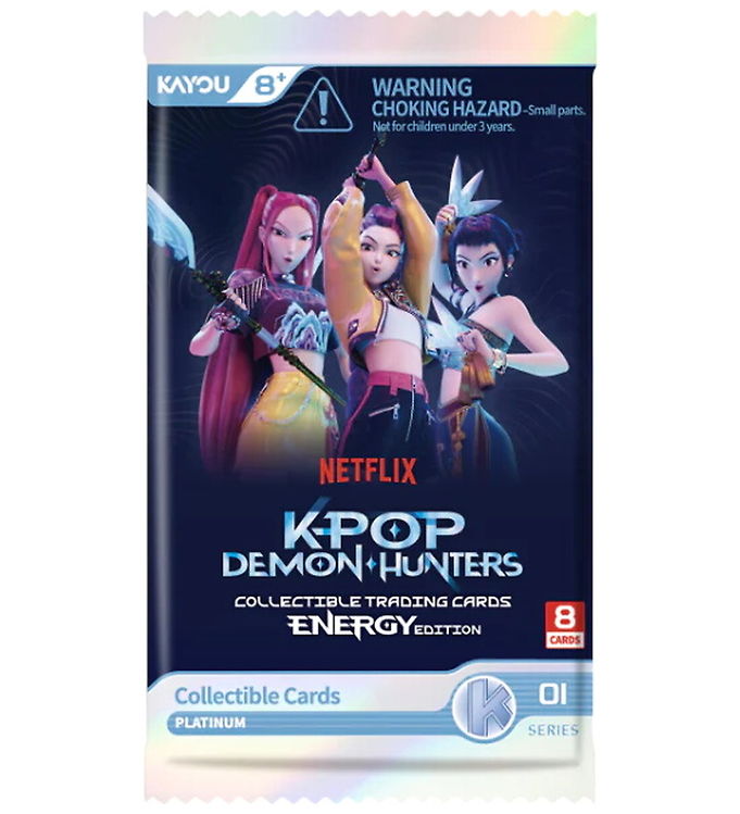 Kayou KPop Demon Hunters Collectable Cards - Series 1-B (Energy Edition) Foil - Booster Pack