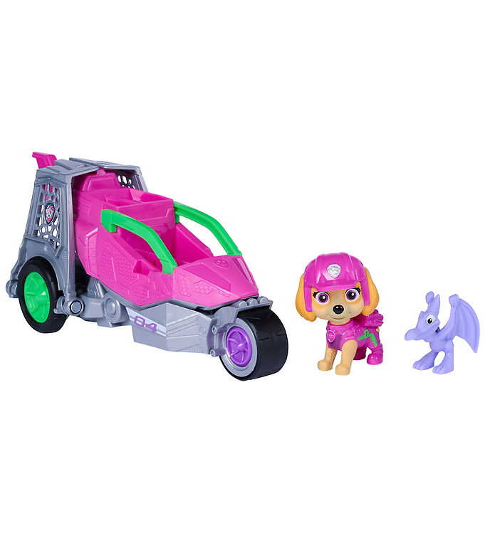 Paw Patrol Legetøjsbil - Movie 3 Dino Theme Vehicle - Skye
