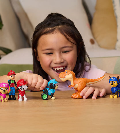 Paw Patrol Legetøjsfigurer - Dino Adventure Pack - Dino-filmen