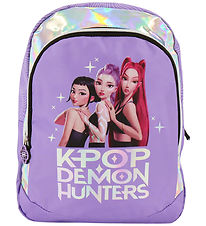Kpop Demon Hunters Rygsæk - 38x28x16 cm - Lilla
