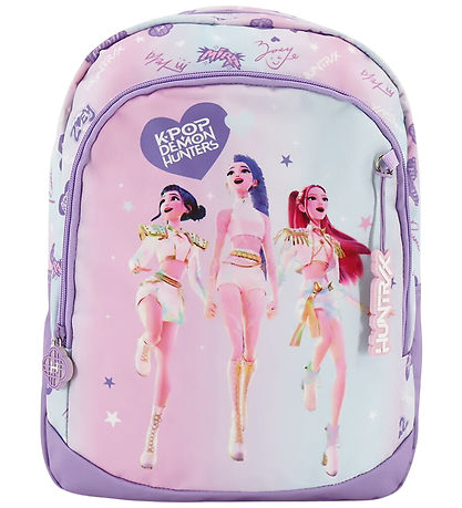 Kpop Demon Hunters Rygsæk - 38x28x16 cm - Lilla