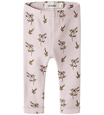 Lil Atelier Leggings - Slim - NbfGayo - Husted Violet/Apple Rose