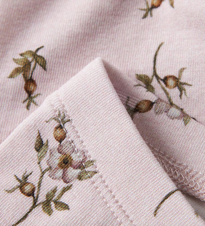 Lil Atelier Leggings - Slim - NbfGayo - Husted Violet/Apple Rose