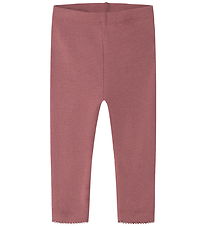 Lil Atelier Leggings - Slim - NbfGayo - Withered Rose