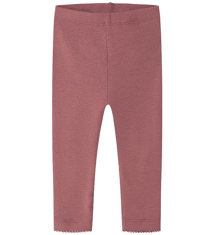Lil Atelier Leggings - Slim - NbfGayo - Withered Rose