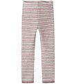 Name It Leggings - Uld - NmfWang - Snow White/Violet Ice/Toadsto