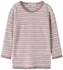 Name It Bluse - Uld - NmfWang - Snow White/Violet Ics/Toadstool
