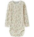 Name It Body l/æ - Uld - NmfWang - Snow White/Flowers/Leafs
