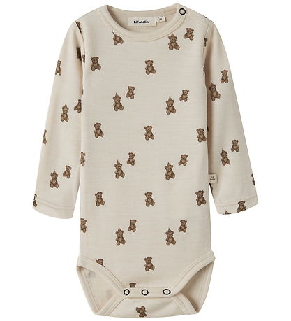 Lil Atelier Body l/æ - Modal/Uld - Slim - Noos - NbnNilo - Turtl