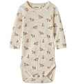 Lil Atelier Body l/æ - Uld/Modal - Slim - Noos - NbmNalu - Turtl
