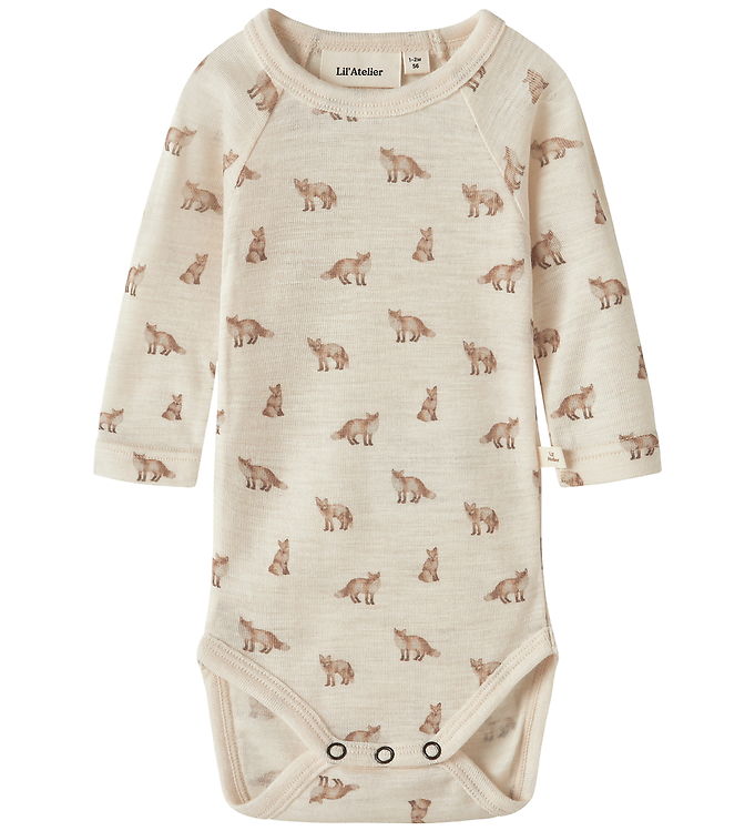 Lil Atelier Body l/æ - Uld/Modal - Slim - Noos - NbmNalu - Turtl