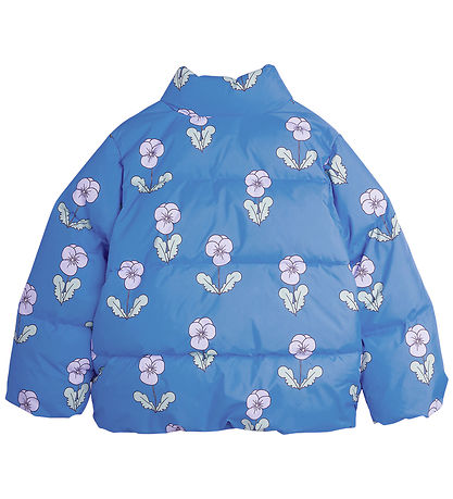 Mini Rodini Dynejakke - Violas - Blue
