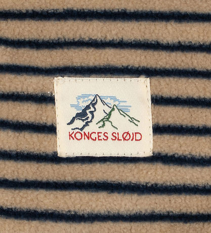Konges Sløjd Fleecetrøje - Tavi - Stripe La Mer