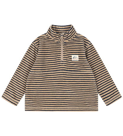 Konges Sløjd Fleecetrøje - Tavi - Stripe La Mer