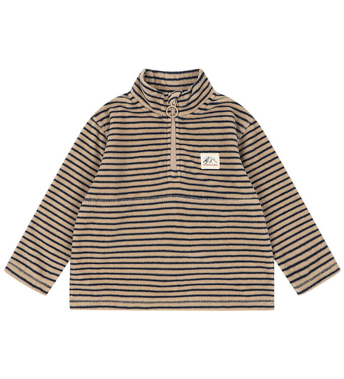 Konges Sløjd Fleecetrøje - Tavi - Stripe La Mer
