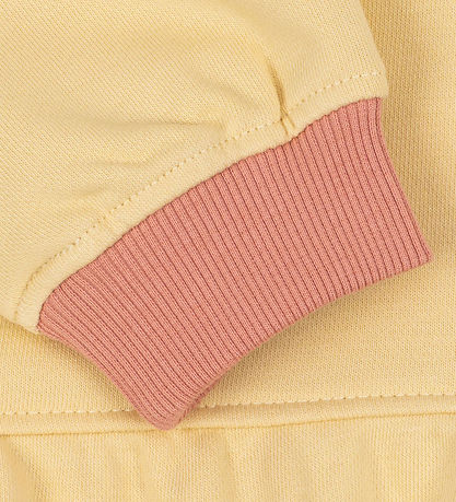 Konges Sløjd Sweatshirt - Spotty Frill - Banana Crepe