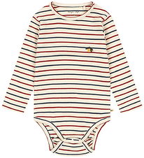 Konges Sløjd Body l/æ - Rib - Voco Modal - Tricolore Bleu