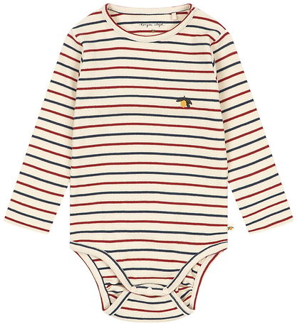 Konges Sløjd Body l/æ - Rib - Voco Modal - Tricolore Bleu