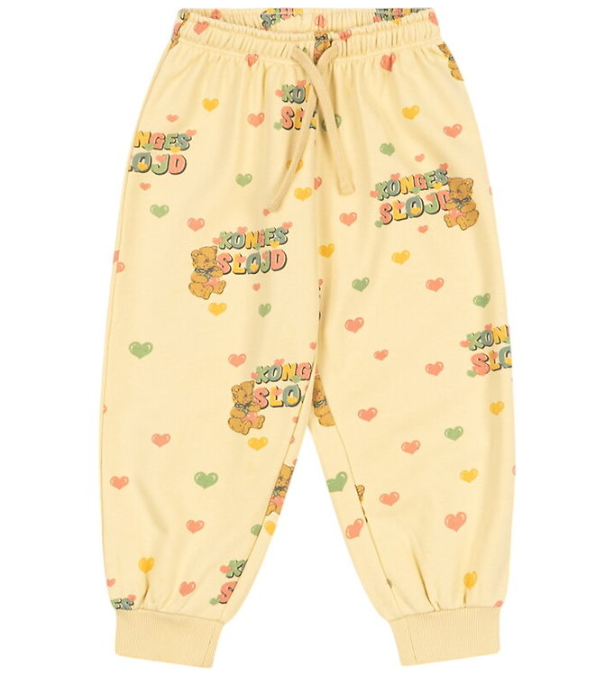 Konges Sløjd Sweatpants - Spotty - Teddy Bear