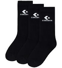 Converse Strømper - 3-pak - Sort