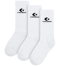 Converse Strømper - 3-pak - Hvid