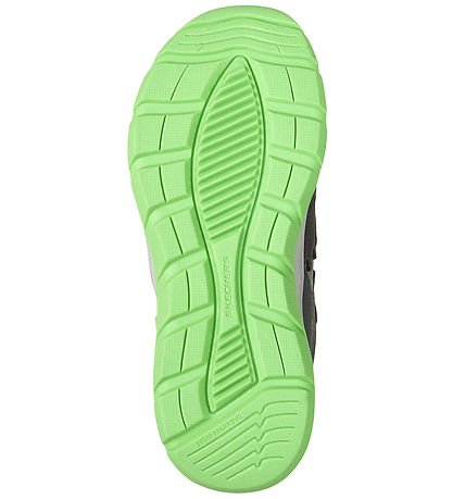 Skechers Støvler - Dynamic Trail Dino-Scouts - Gray/Lime