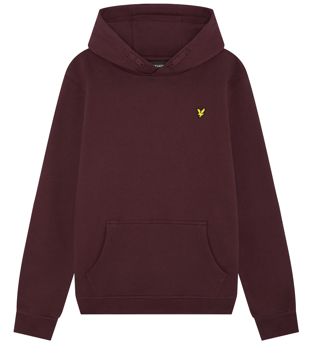 Lyle Scott Sweat Capuche - Brosser en arrire - Burgundy - Lyle Scott - 12-13 ans 152-158 - Sweat Capuche 74$