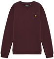 Lyle & Scott Sweatshirt - Crew Neck - Burgundy