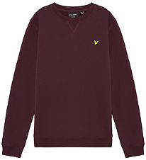 Lyle & Scott Sweatshirt - Crew Neck - Burgundy