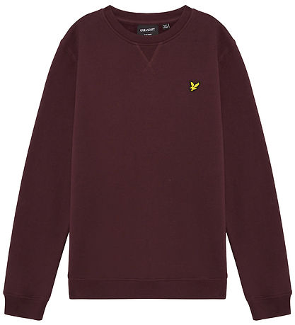 Lyle & Scott Sweatshirt - Crew Neck - Burgundy