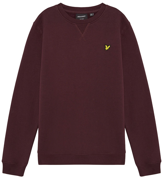 Lyle & Scott Sweatshirt - Crew Neck - Burgundy