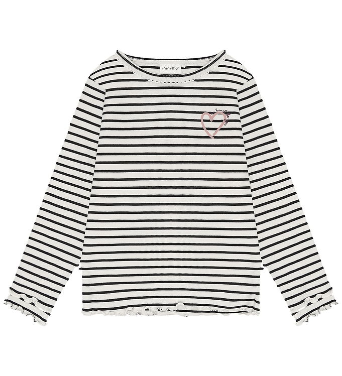 Minymo Bluse - Rib - Tap Shoe