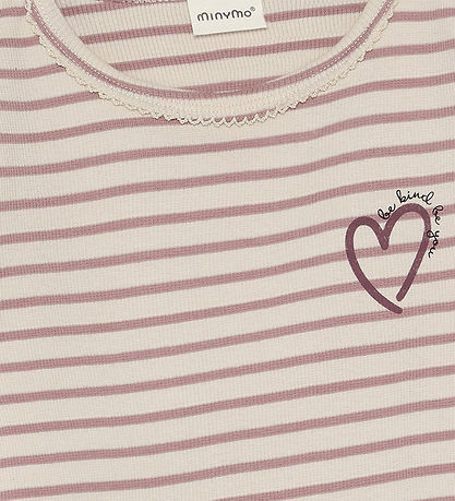 Minymo Bluse - Rib - Fawn