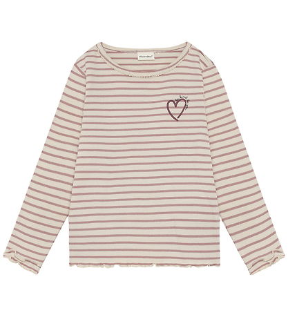 Minymo Bluse - Rib - Fawn
