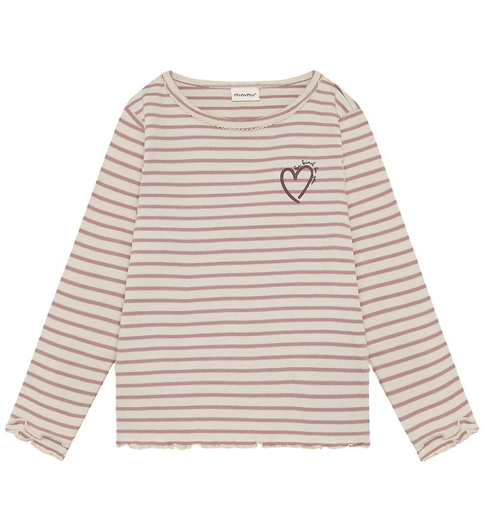 Minymo Bluse - Rib - Fawn