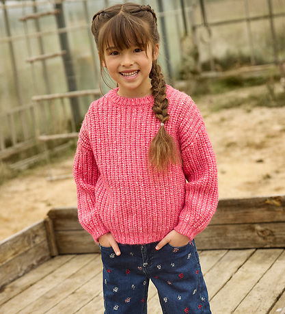 Minymo Bluse - Strik - Rouge Red