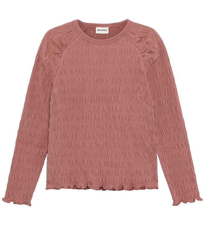 Minymo Bluse - Burlwood